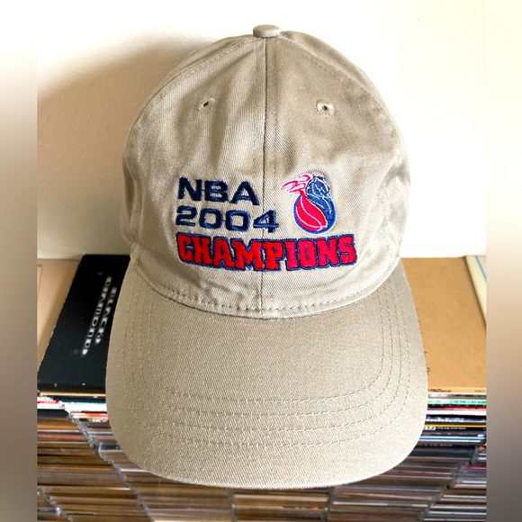 NBA Accessories Vintage 204 Detroit Pistons Champions Hat Poshmark